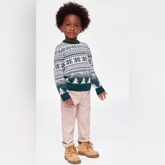 Holiday Lane
Toddler Boys Fair Isle Crewneck Sweater - Picture 1 of 2